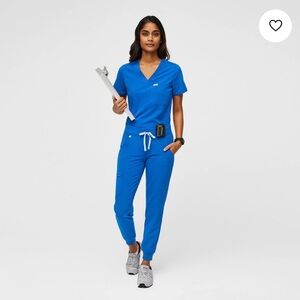 Figs Women's Roya Blue Zamora Jogger Scrubs
